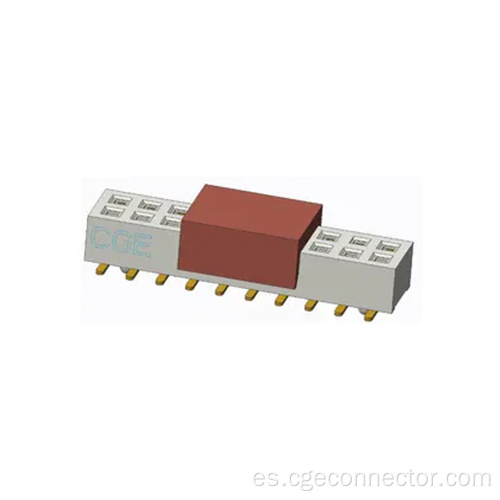 Conector de encabezado femenino de tipo vertical SMT